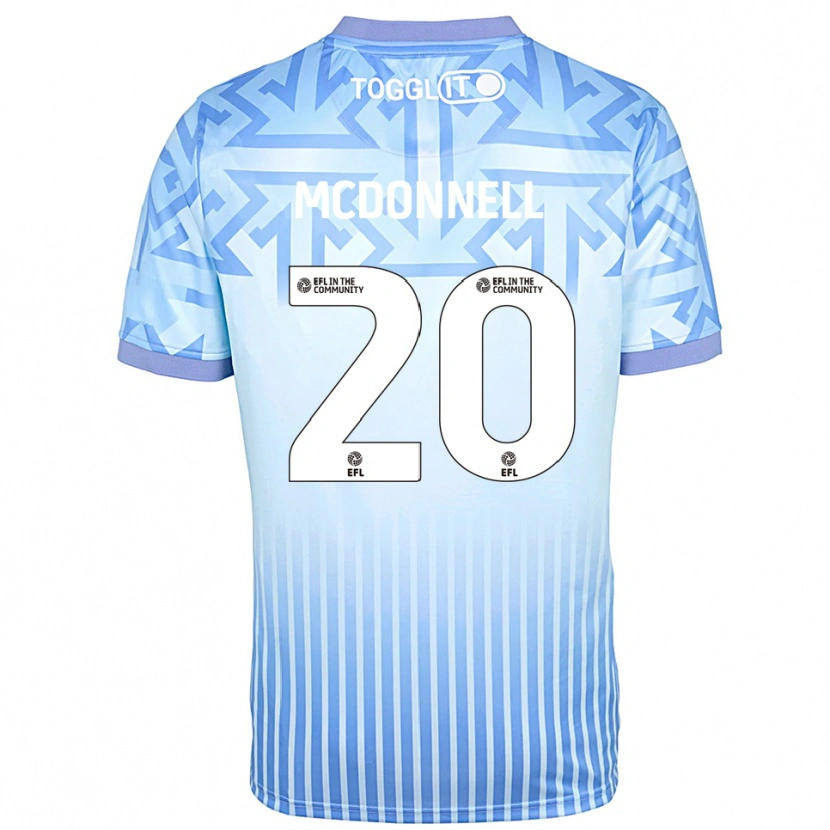 Danxen Damen Joe McDonnell #20 Trikot Hellblau Weiß Torwarttrikot 2025/26 Schweiz