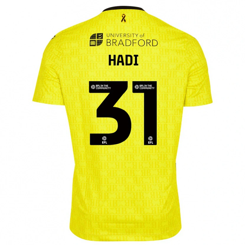 Danxen Damen Zac Hadi #31 Trikot Gelb Schwarz Torwarttrikot 2025/26 Schweiz