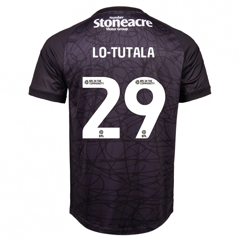 Danxen Damen Thimothée Lo-Tutala #29 Trikot Schwarz Weiß Torwarttrikot 2025/26 Schweiz