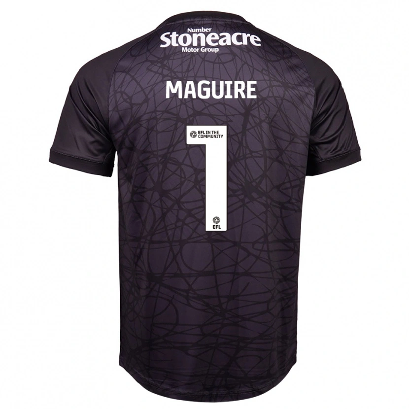 Danxen Damen Imogen Maguire #1 Trikot Schwarz Weiß Torwarttrikot 2025/26 Schweiz