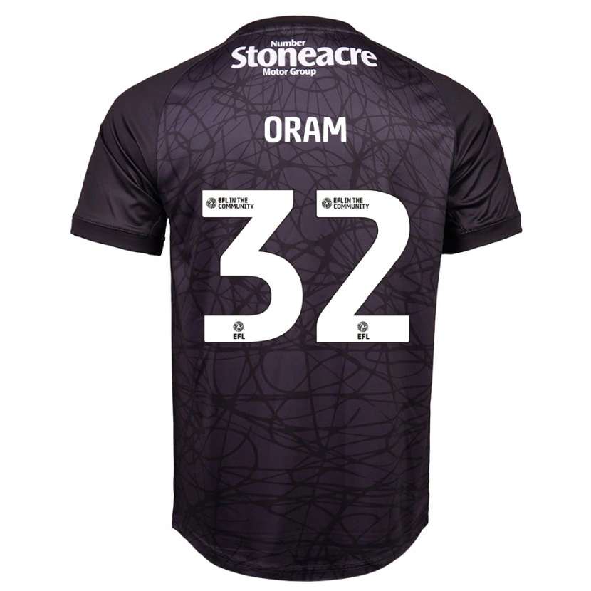 Danxen Damen Jake Oram #32 Trikot Schwarz Weiß Torwarttrikot 2025/26 Schweiz