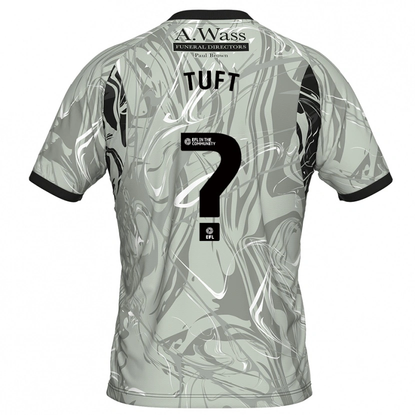 Danxen Damen Jacob Tuft #0 Trikot Hellgrau Schwarz Torwarttrikot 2025/26 Schweiz
