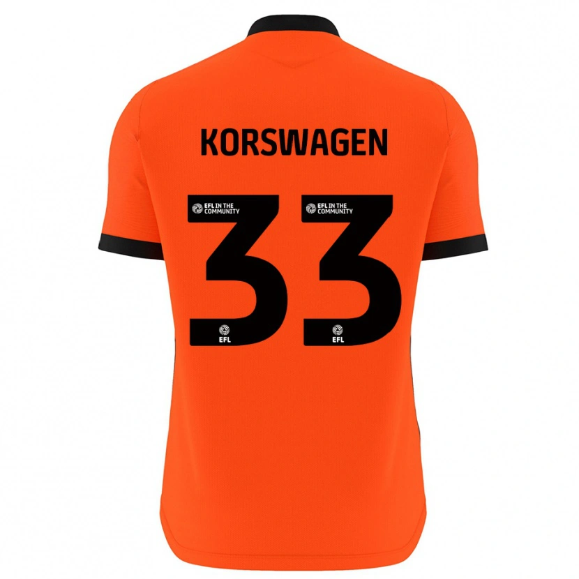 Danxen Damen Mattijis Korswagen #33 Trikot Rot Schwarz Torwarttrikot 2025/26 Schweiz