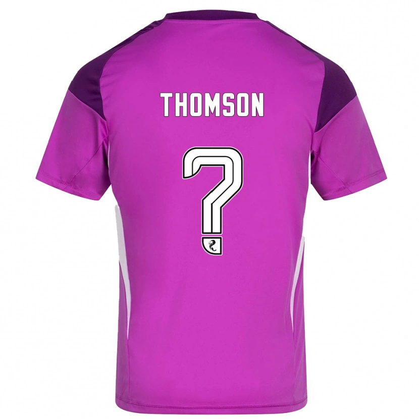 Danxen Damen Ethan Thomson #0 Trikot Violett Magenta Torwarttrikot 2025/26 Schweiz