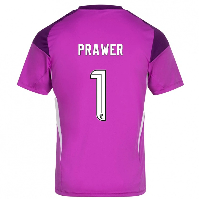 Danxen Damen Anna Prawer #1 Trikot Violett Magenta Torwarttrikot 2025/26 Schweiz