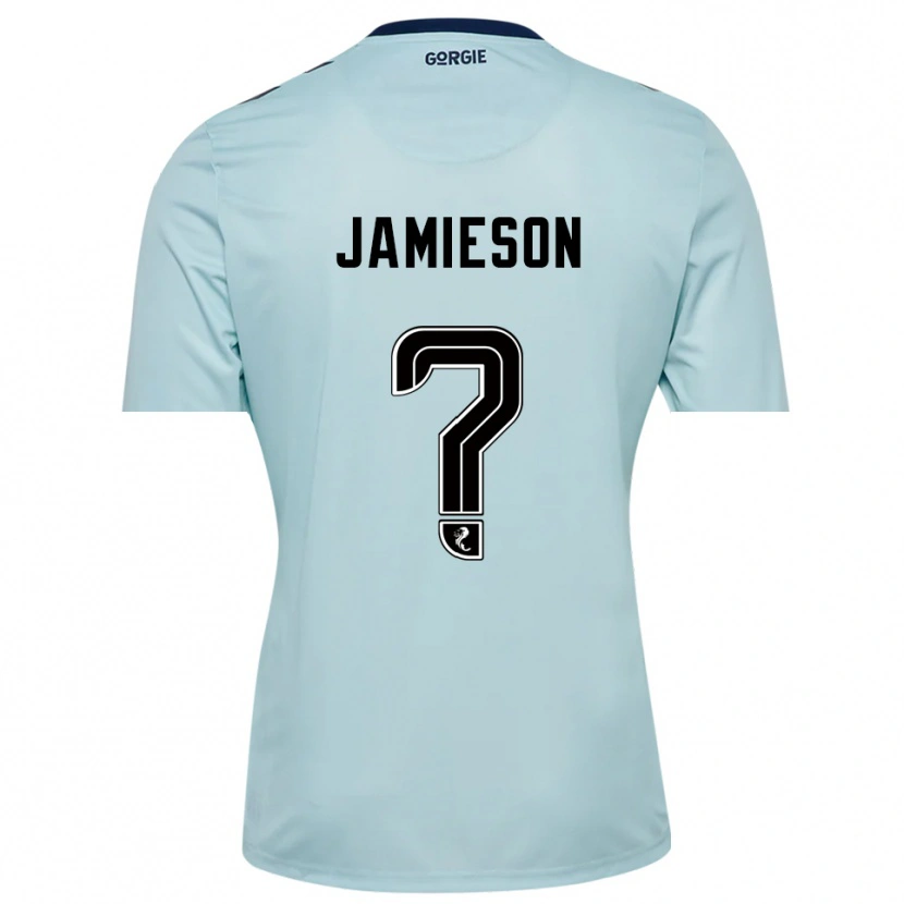 Danxen Damen Finlay Jamieson #0 Trikot Hellblau Schwarz Torwarttrikot 2025/26 Schweiz