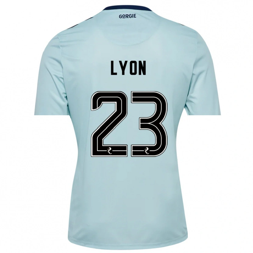 Danxen Damen Jack Lyon #23 Trikot Hellblau Schwarz Torwarttrikot 2025/26 Schweiz