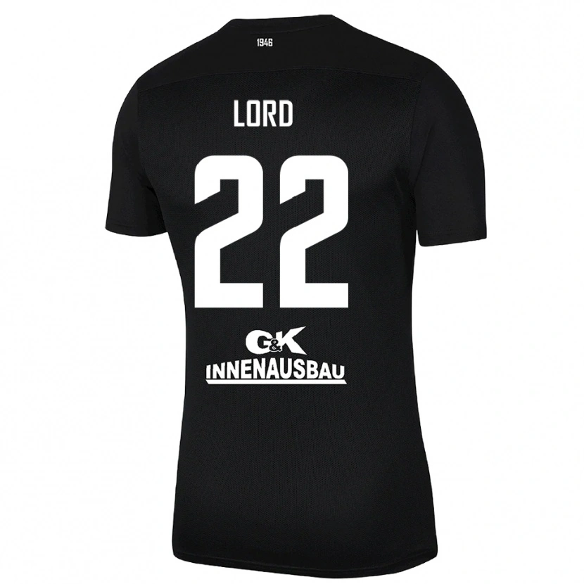 Danxen Damen Louis Lord #22 Trikot Schwarz Weiß Torwarttrikot 2025/26 Schweiz