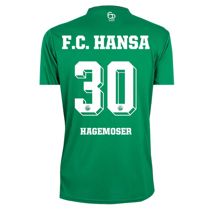 Danxen Damen Max Hagemoser #30 Trikot Dunkelgrün Weiß Torwarttrikot 2025/26 Schweiz