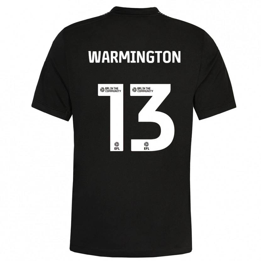 Danxen Damen Tyrese Warmington #13 Trikot Schwarz Weiß Torwarttrikot 2025/26 Schweiz