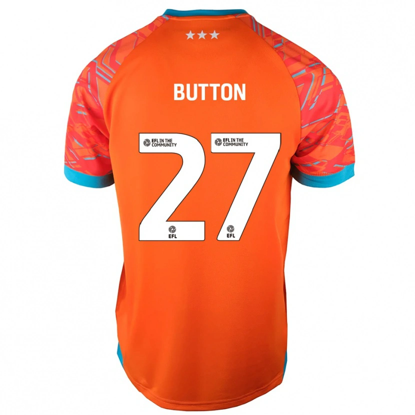 Danxen Damen David Button #27 Trikot Orange Weiß Torwarttrikot 2025/26 Schweiz