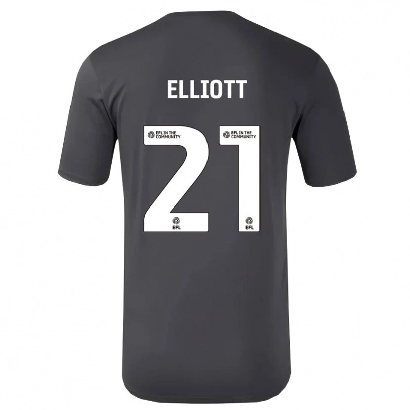 Danxen Damen Felix Elliott #21 Trikot Schwarz Weiß Torwarttrikot 2025/26 Schweiz