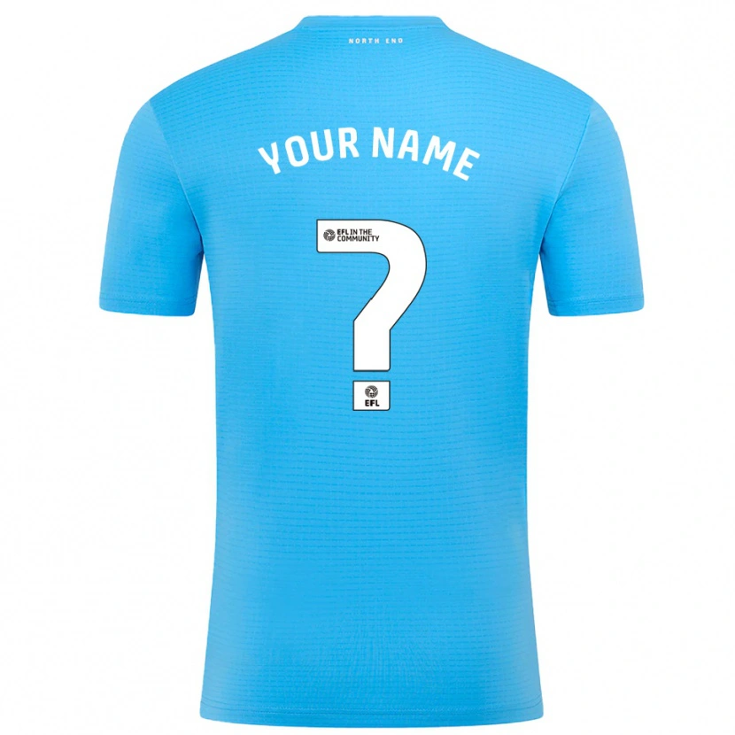 Danxen Damen Preston North End Trikot Blau Weiß Torwarttrikot 2025/26 Schweiz
