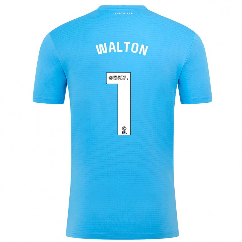 Danxen Damen Jack Walton #1 Trikot Blau Weiß Torwarttrikot 2025/26 Schweiz