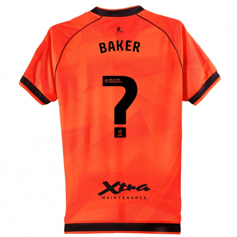 Danxen Damen Faye Baker #0 Trikot Orange Schwarz Torwarttrikot 2025/26 Schweiz
