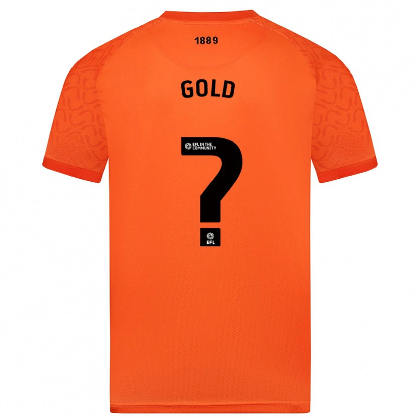 Danxen Damen Ethan Gold #0 Trikot Orange Schwarz Torwarttrikot 2025/26 Schweiz
