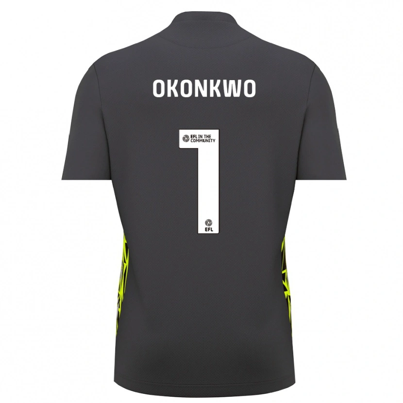 Danxen Damen Arthur Okonkwo #1 Trikot Grau Waldgrün Torwarttrikot 2025/26 Schweiz