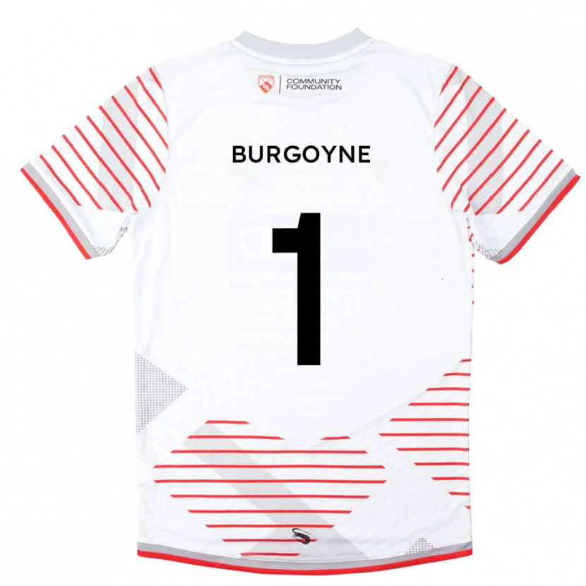 Danxen Damen Harry Burgoyne #1 Trikot Weiß Rot Torwarttrikot 2025/26 Schweiz