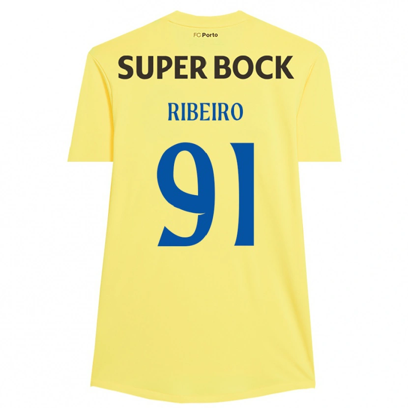 Danxen Damen Gonçalo Ribeiro #91 Trikot Hellgelb Schwarz Torwarttrikot 2025/26 Schweiz