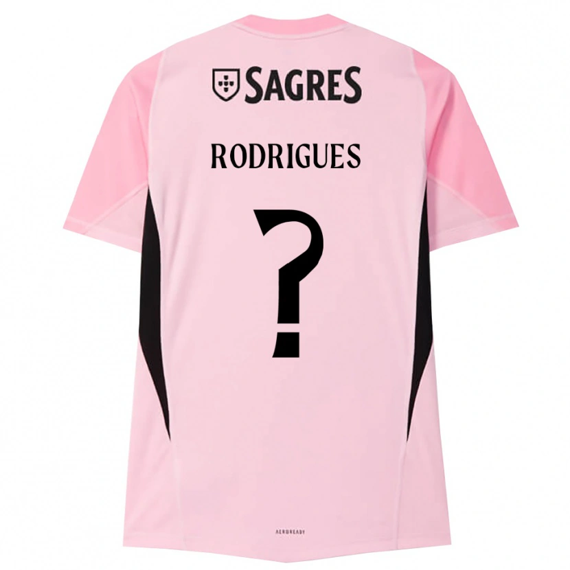 Danxen Damen Miguel Rodrigues #0 Trikot Rosa Schwarz Torwarttrikot 2025/26 Schweiz
