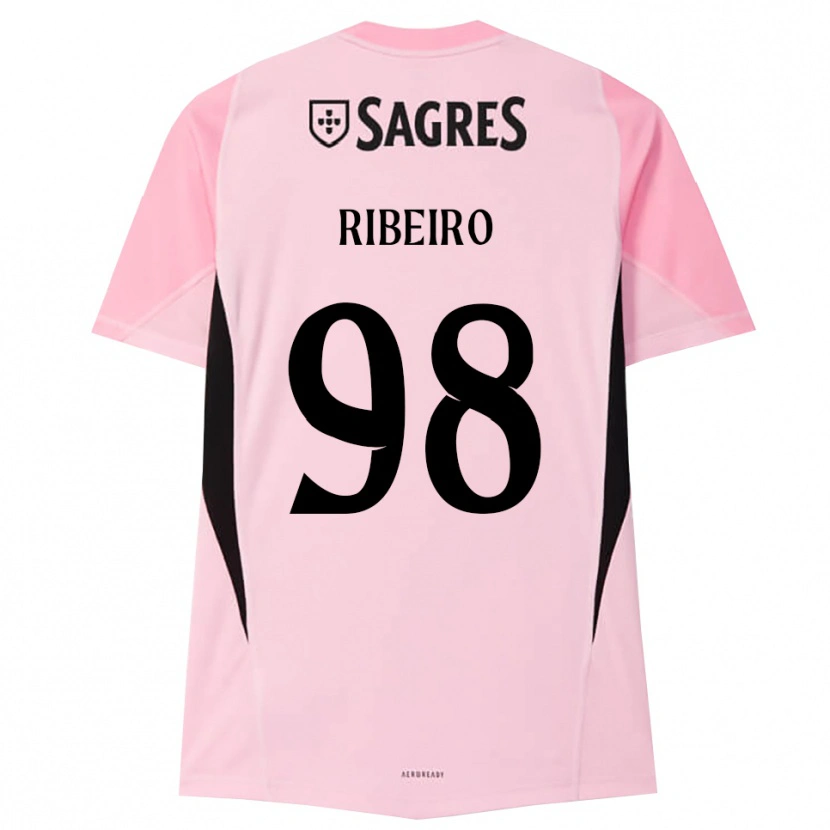 Danxen Damen Ricardo Ribeiro #98 Trikot Rosa Schwarz Torwarttrikot 2025/26 Schweiz