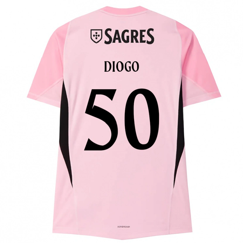 Danxen Damen Diogo Ferreira #50 Trikot Rosa Schwarz Torwarttrikot 2025/26 Schweiz