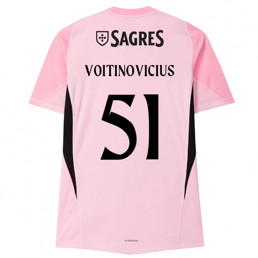 Danxen Damen Arnas Voitinovičius #51 Trikot Rosa Schwarz Torwarttrikot 2025/26 Schweiz