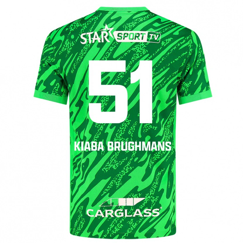Danxen Damen Lucca Brughmans #51 Trikot Tiefgrün Weiß Torwarttrikot 2025/26 Schweiz