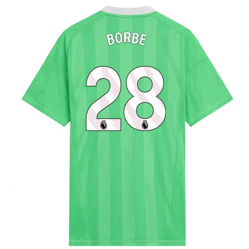 Danxen Damen Anneke Borbe #28 Trikot Hellgrün Weiß Torwarttrikot 2025/26 Schweiz