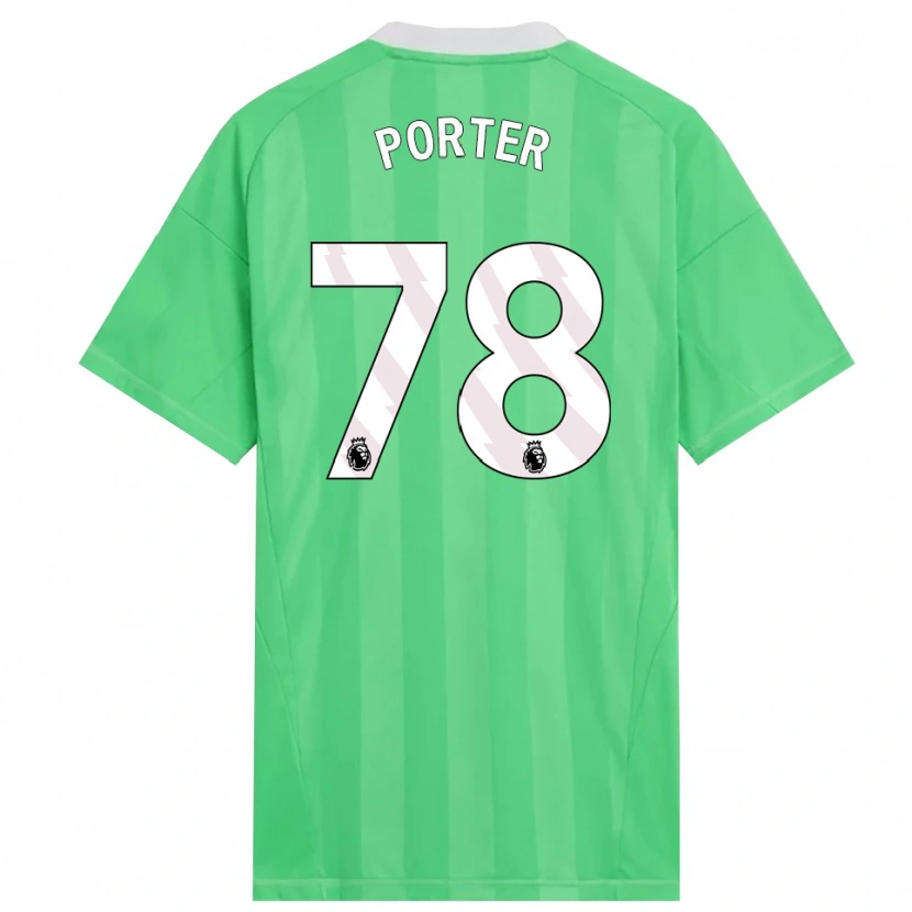 Danxen Damen Jack Porter #78 Trikot Hellgrün Weiß Torwarttrikot 2025/26 Schweiz