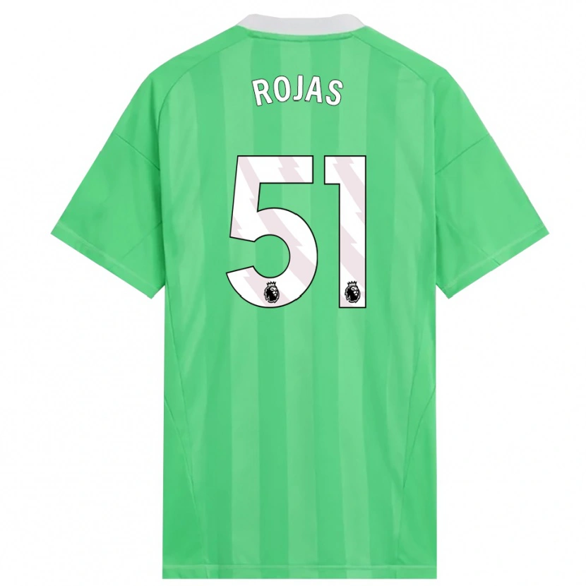 Danxen Damen Alexéi Rojas #51 Trikot Hellgrün Weiß Torwarttrikot 2025/26 Schweiz