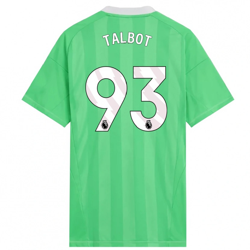 Danxen Damen Jack Talbot #93 Trikot Hellgrün Weiß Torwarttrikot 2025/26 Schweiz