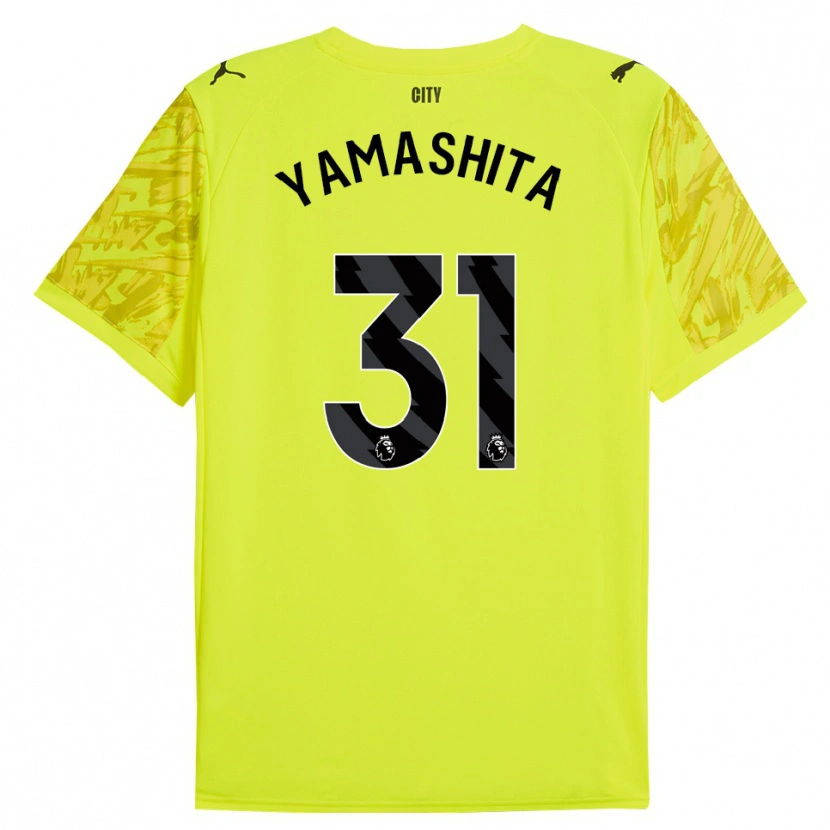 Danxen Damen Ayaka Yamashita #31 Trikot Gelb Orange Schwarz Torwarttrikot 2025/26 Schweiz