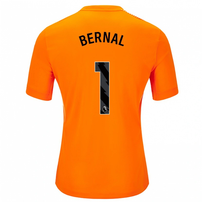 Danxen Damen Freddy Bernal #1 Trikot Orange Schwarz Torwarttrikot 2025/26 Schweiz