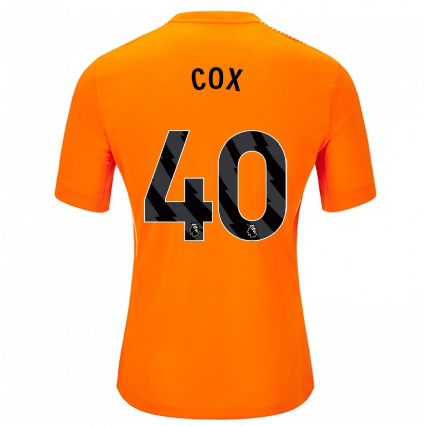 Danxen Damen Katie Cox #40 Trikot Orange Schwarz Torwarttrikot 2025/26 Schweiz