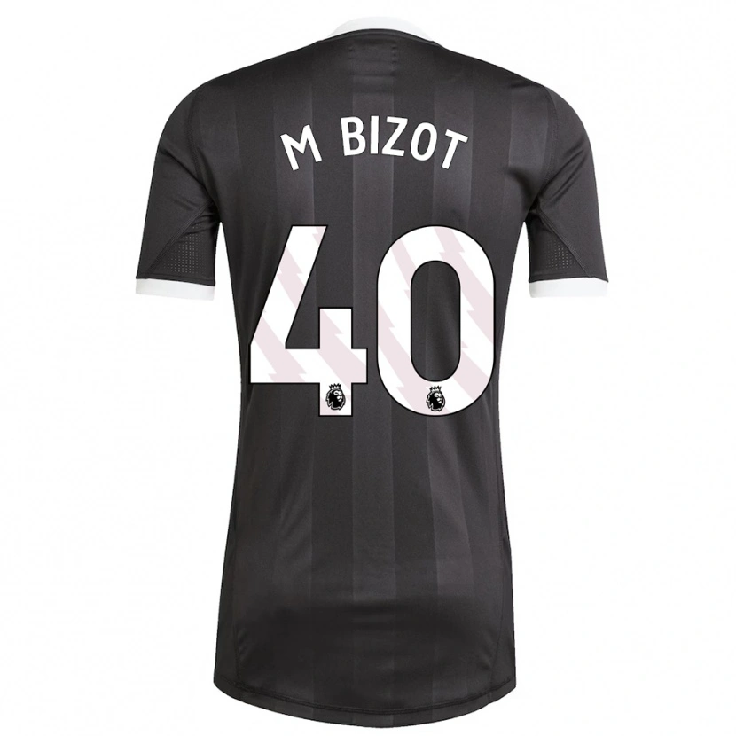 Danxen Damen Marco Bizot #40 Trikot Schwarz Weiß Torwarttrikot 2025/26 Schweiz