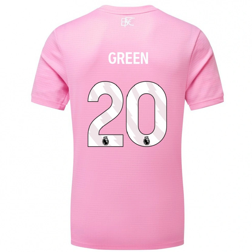 Danxen Damen Etienne Green #20 Trikot Rosa Weiß Torwarttrikot 2025/26 Schweiz