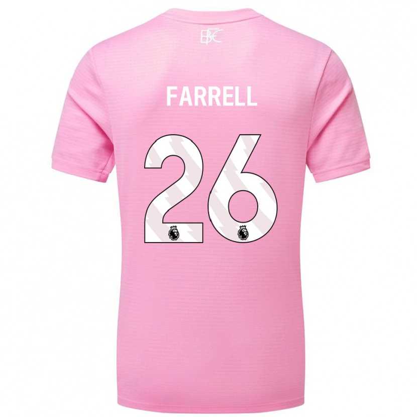 Danxen Damen Lucy Farrell #26 Trikot Rosa Weiß Torwarttrikot 2025/26 Schweiz