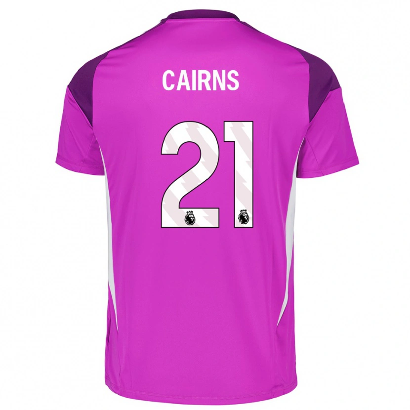 Danxen Damen Alex Cairns #21 Trikot Violett Weiß Torwarttrikot 2025/26 Schweiz
