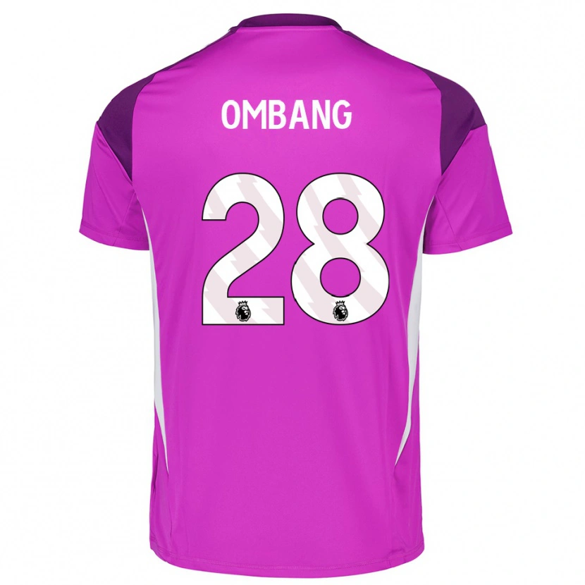 Danxen Damen Darryl Ombang #28 Trikot Violett Weiß Torwarttrikot 2025/26 Schweiz