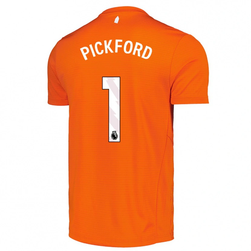 Danxen Damen Jordan Pickford #1 Trikot Orange Schwarz Torwarttrikot 2025/26 Schweiz