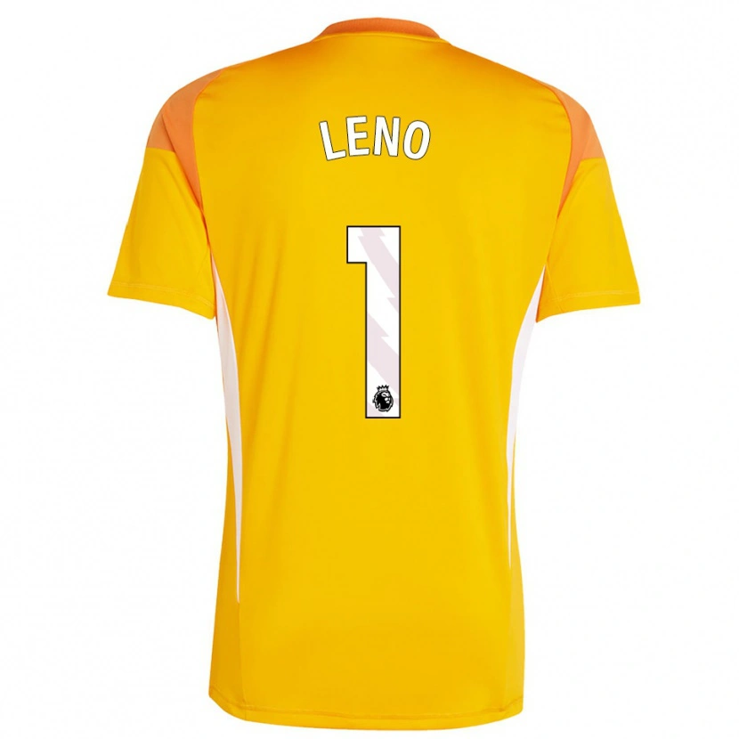 Danxen Damen Bernd Leno #1 Trikot Orange Weiß Torwarttrikot 2025/26 Schweiz