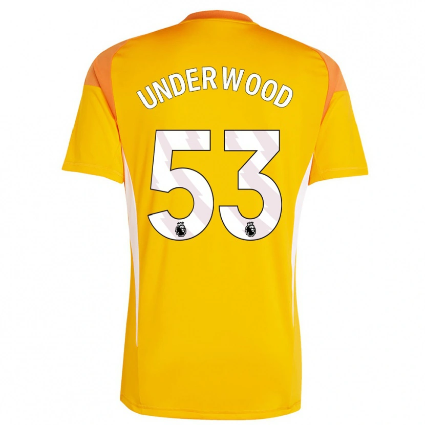 Danxen Damen Marco Underwood #53 Trikot Orange Weiß Torwarttrikot 2025/26 Schweiz