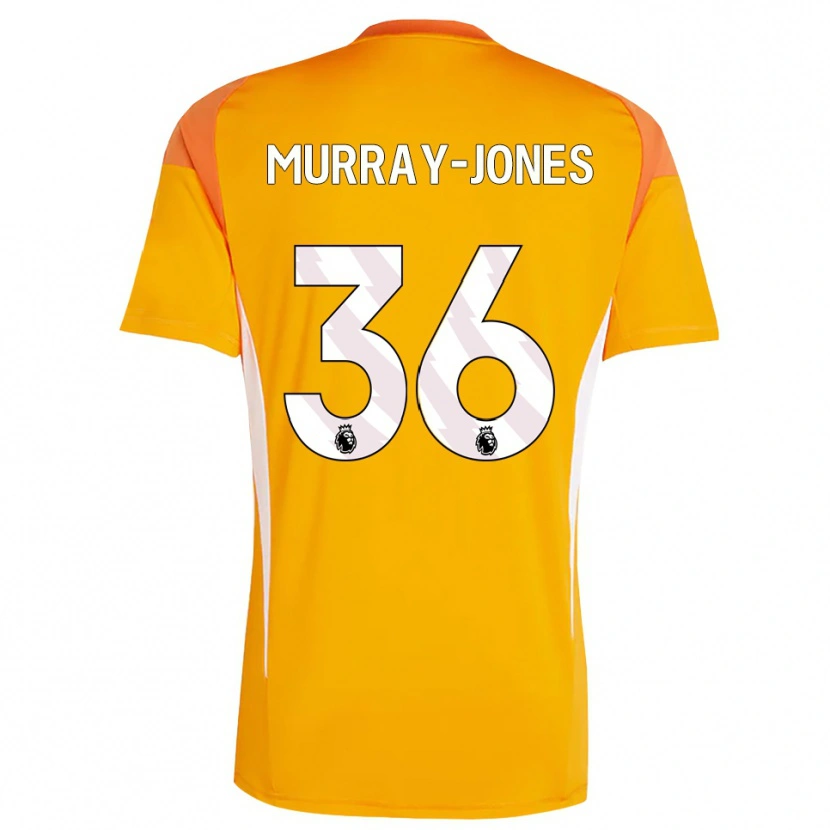 Danxen Damen George Murray-Jones #36 Trikot Orange Weiß Torwarttrikot 2025/26 Schweiz