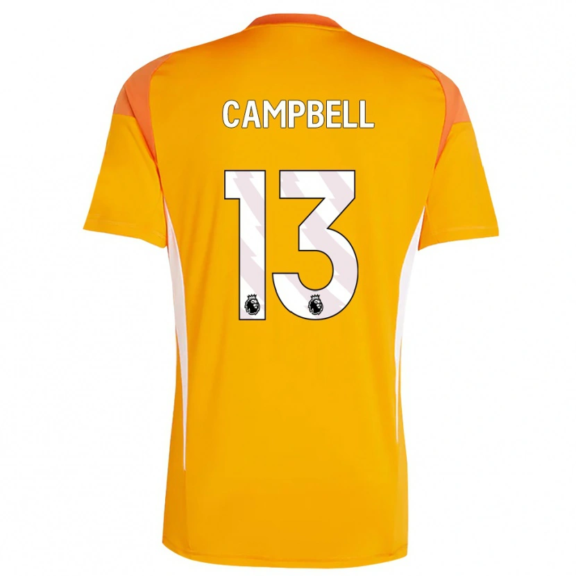 Danxen Damen Luke Campbell #13 Trikot Orange Weiß Torwarttrikot 2025/26 Schweiz