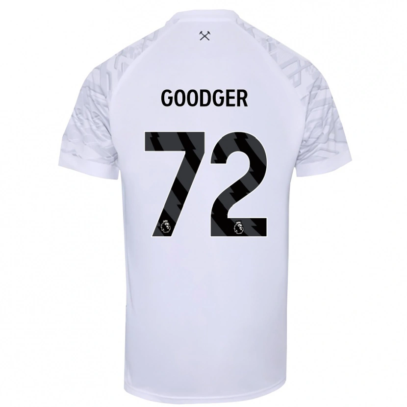 Danxen Damen Tommy Goodger #72 Trikot Schwarz Weiß Torwarttrikot 2025/26 Schweiz