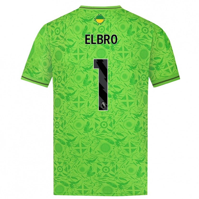 Danxen Damen Maddie Elbro #1 Trikot Grün Schwarz Torwarttrikot 2025/26 Schweiz
