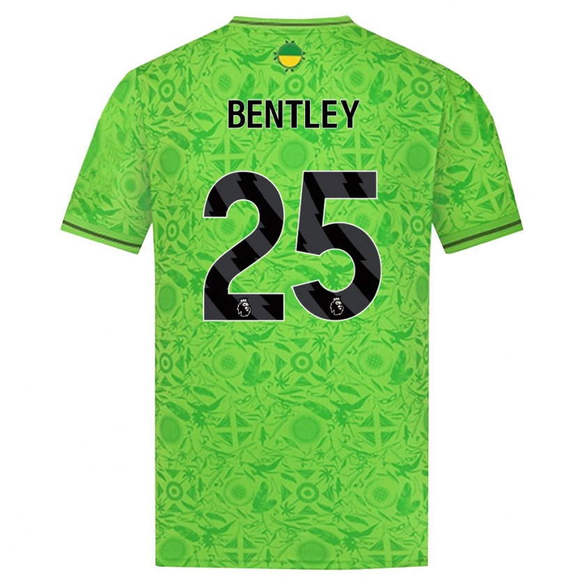 Danxen Damen Daniel Bentley #25 Trikot Grün Schwarz Torwarttrikot 2025/26 Schweiz