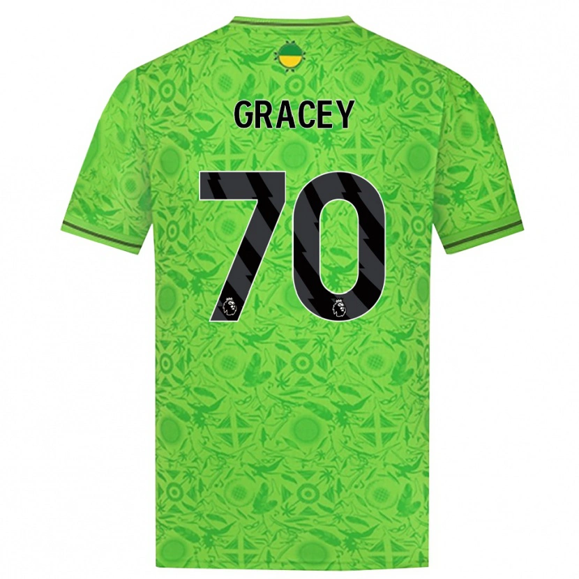 Danxen Damen Josh Gracey #70 Trikot Grün Schwarz Torwarttrikot 2025/26 Schweiz