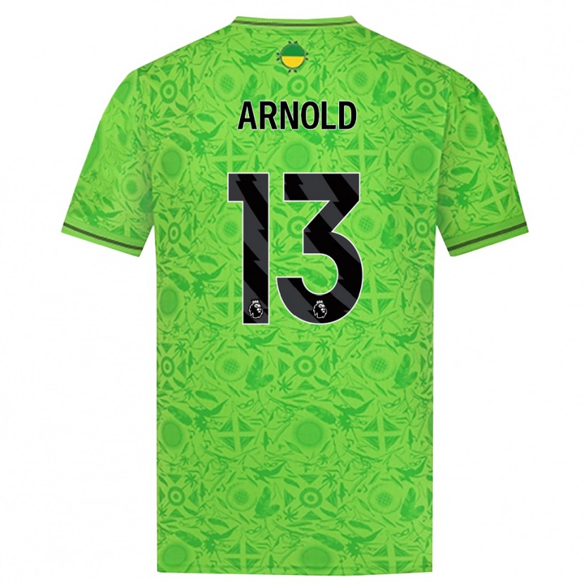 Danxen Damen Alfie Arnold #13 Trikot Grün Schwarz Torwarttrikot 2025/26 Schweiz
